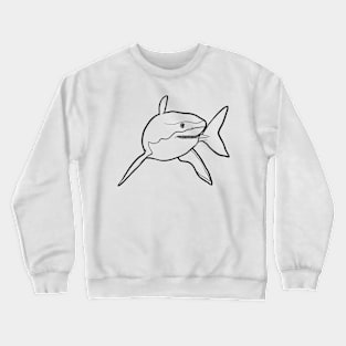 Great White Shark Crewneck Sweatshirt